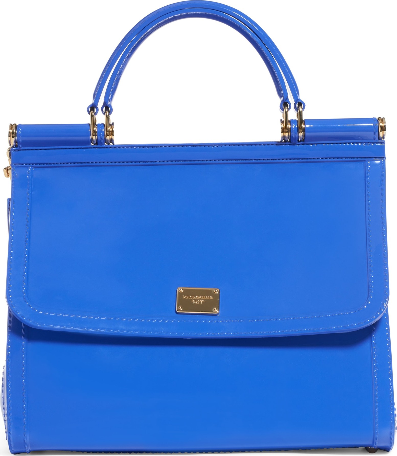 Dolce & Gabbana Medium Sicily PVC Satchel