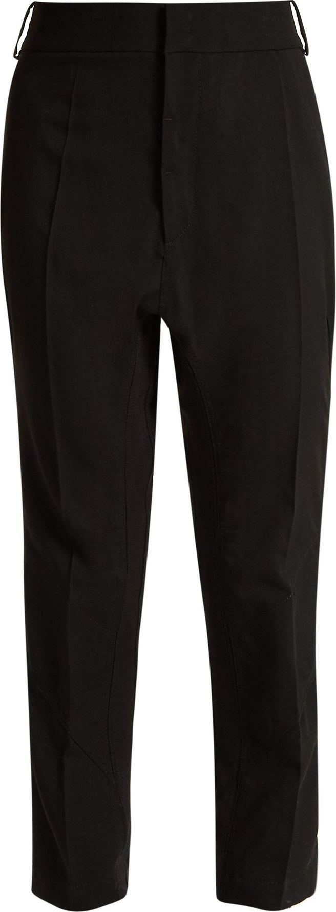 Haider Ackermann Cosmos wool-blend trousers