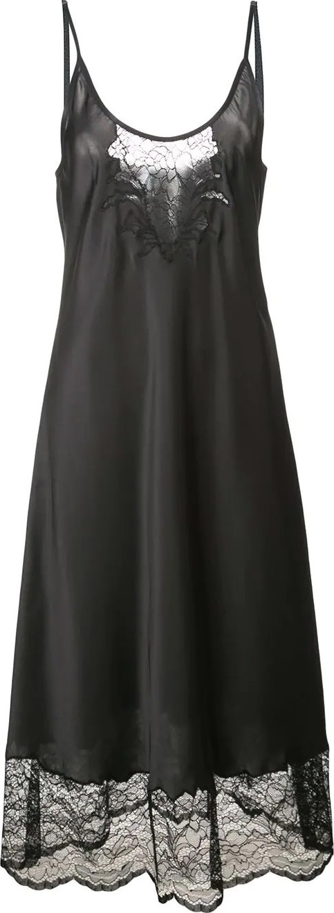 Paco Rabanne spaghetti straps midi dress