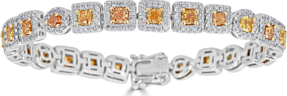 ZYDO Limoncello 18k Two-Tone Gold & Diamond Bracelet