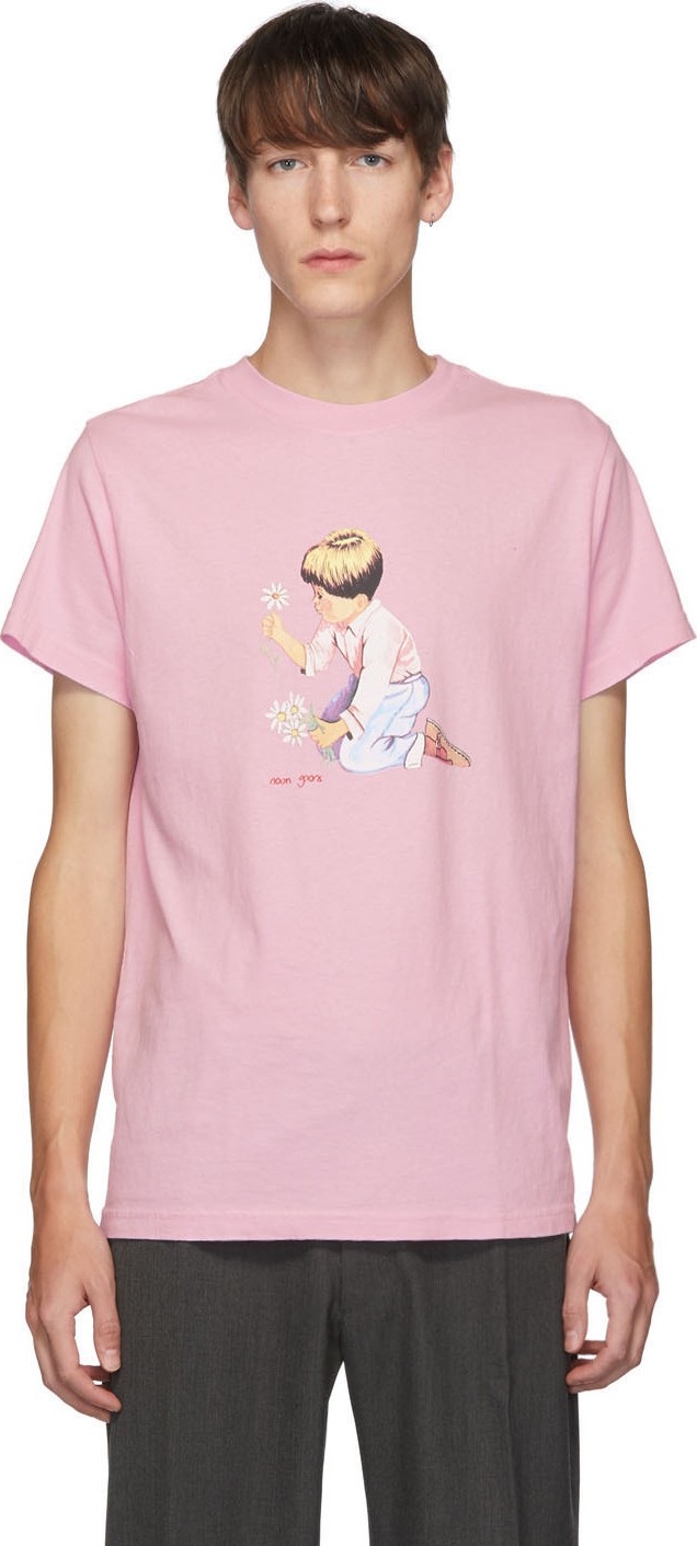 Noon Goons Pink Daisies T-Shirt