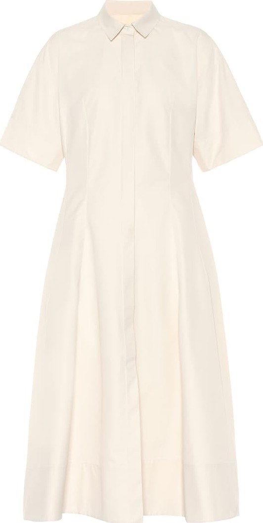 Jil Sander Cotton midi shirt dress