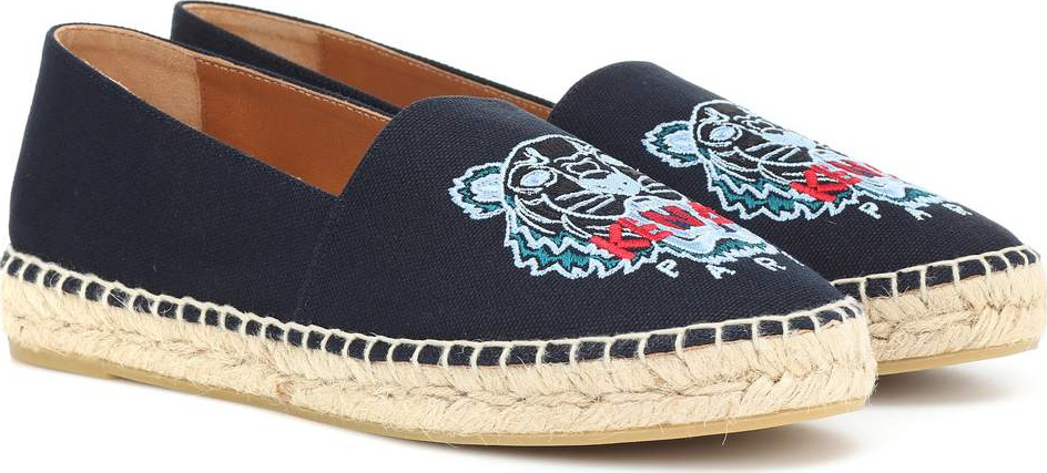 KENZO Embroidered espadrilles