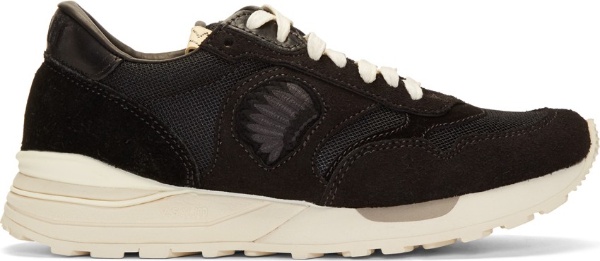 Visvim Black Roland Jogger Sneakers