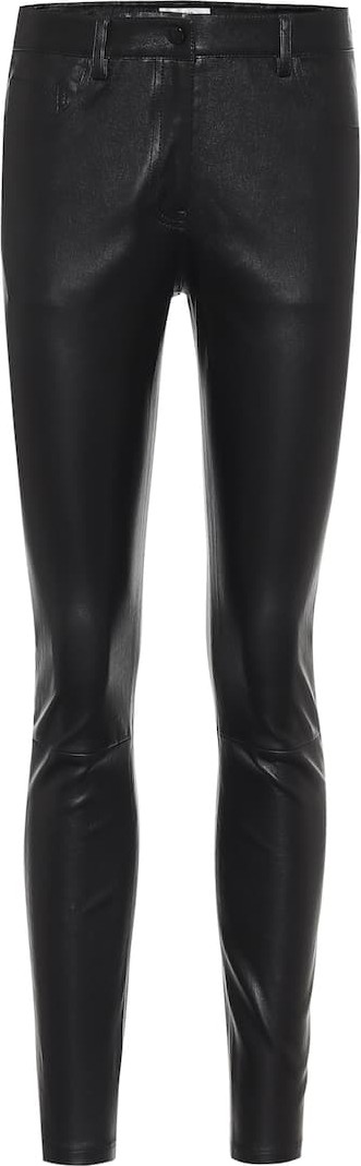 THE ROW Landly skinny leather pants