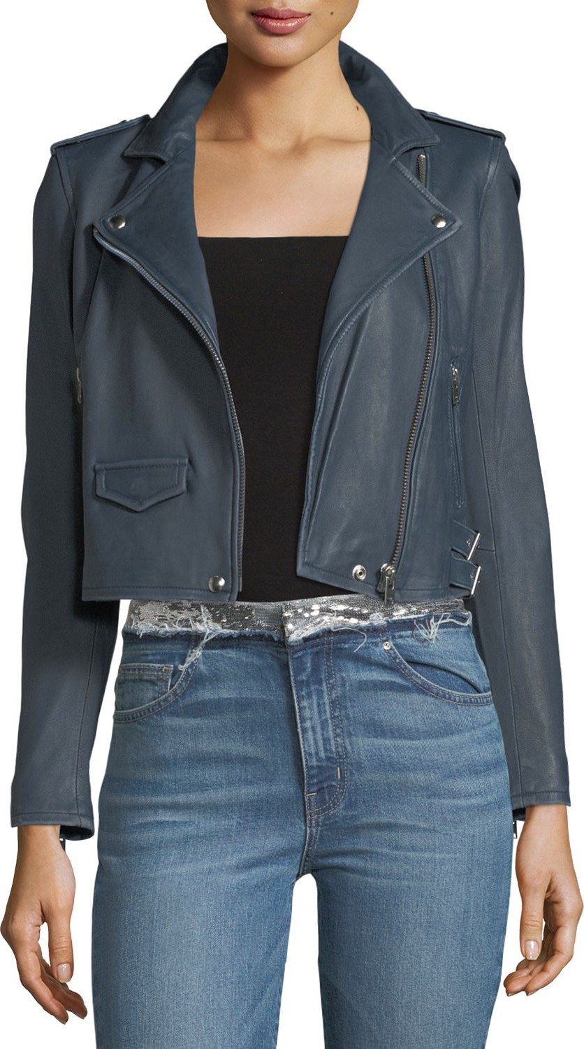 IRO Ashville Leather Moto Jacket