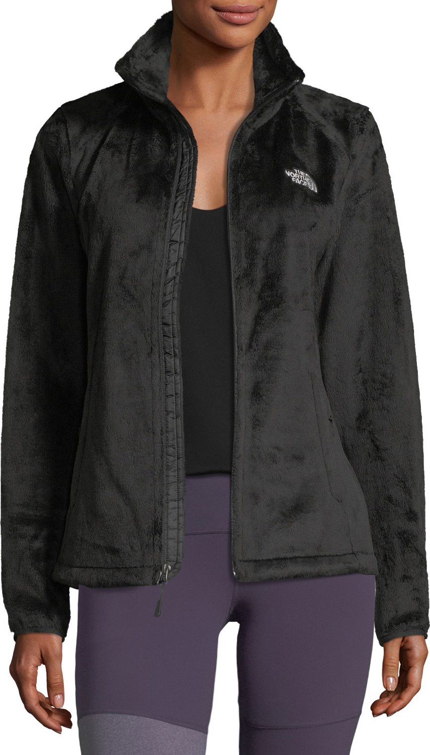 The North Face Osito Zip-Front Fleece Performance Jacket, Black