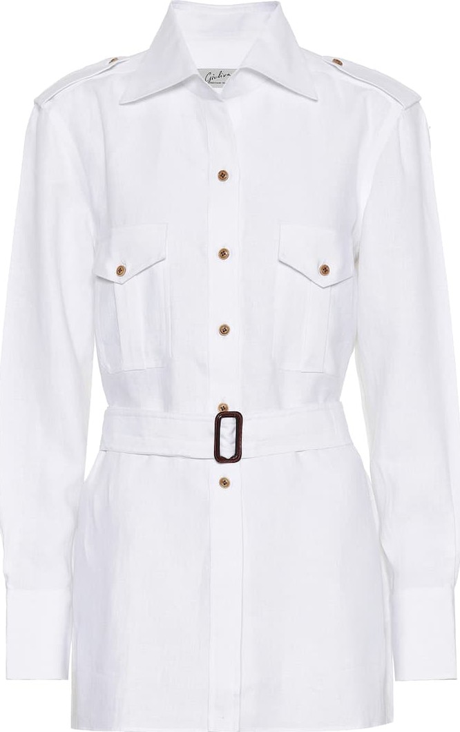 Giuliva Heritage Collection The Aurora linen shirt