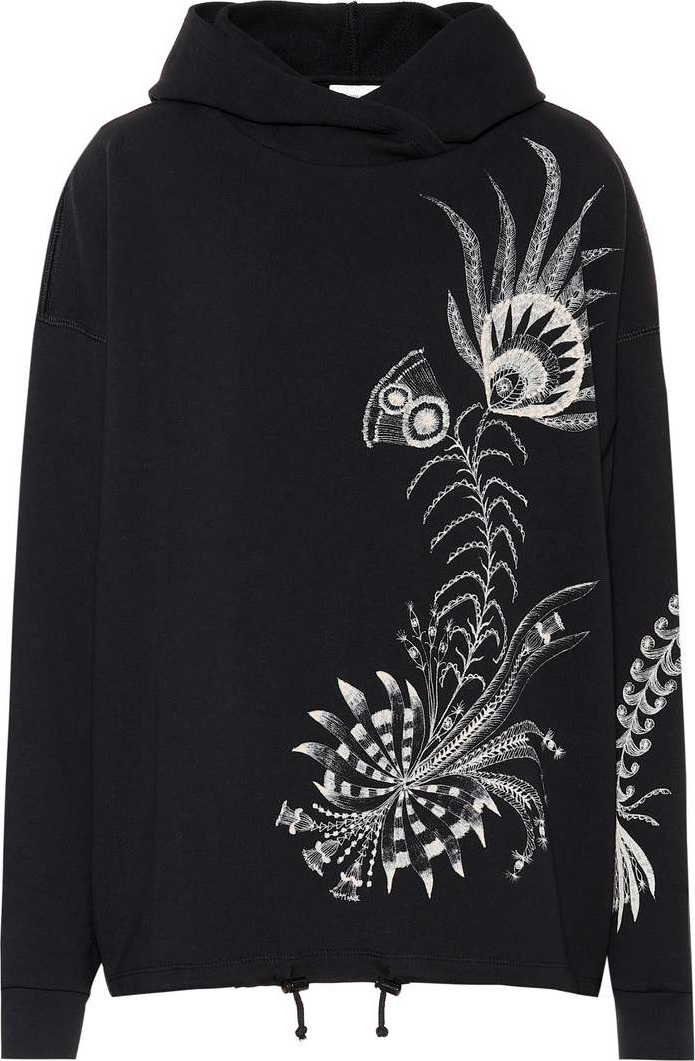 Dries Van Noten Printed cotton hoodie