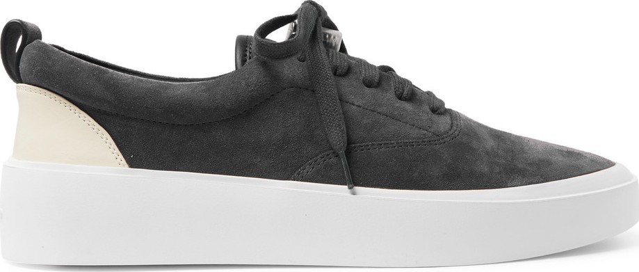 Fear of God 101 Leather-Trimmed Suede Sneakers Fear of God 101 Leather-Trimmed Suede Sneakers