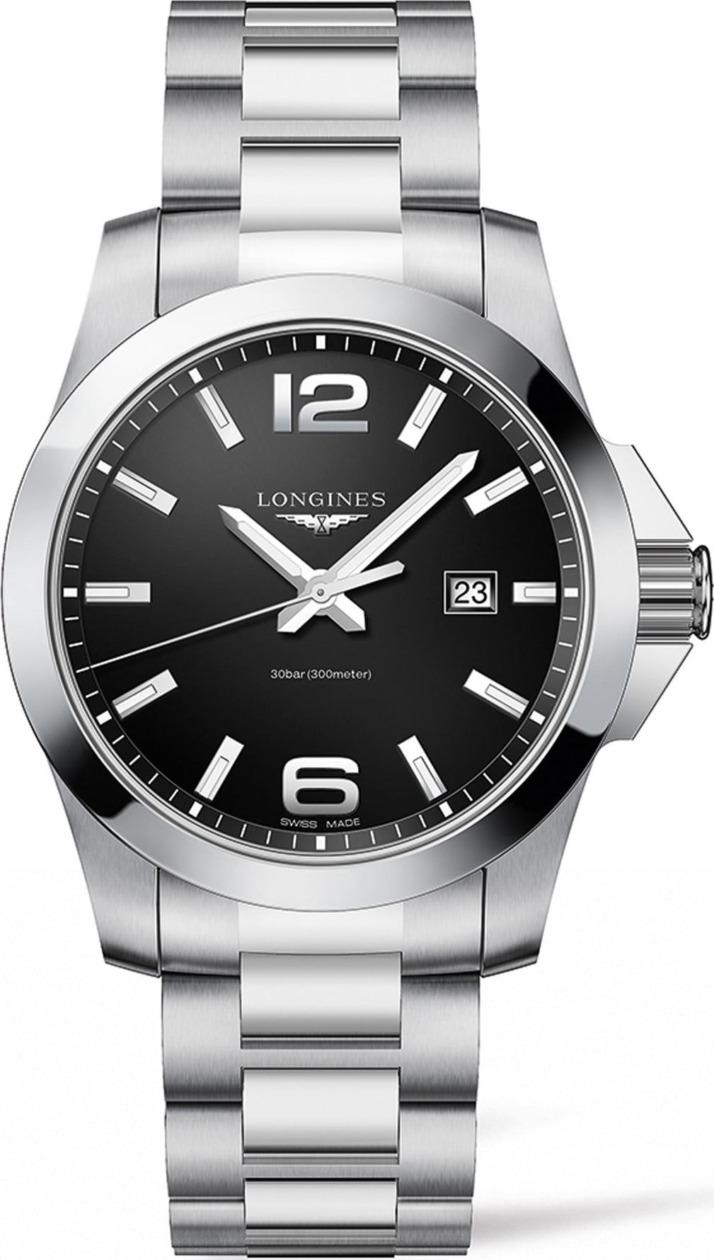 Longines Conquest Bracelet Watch, 43mm
