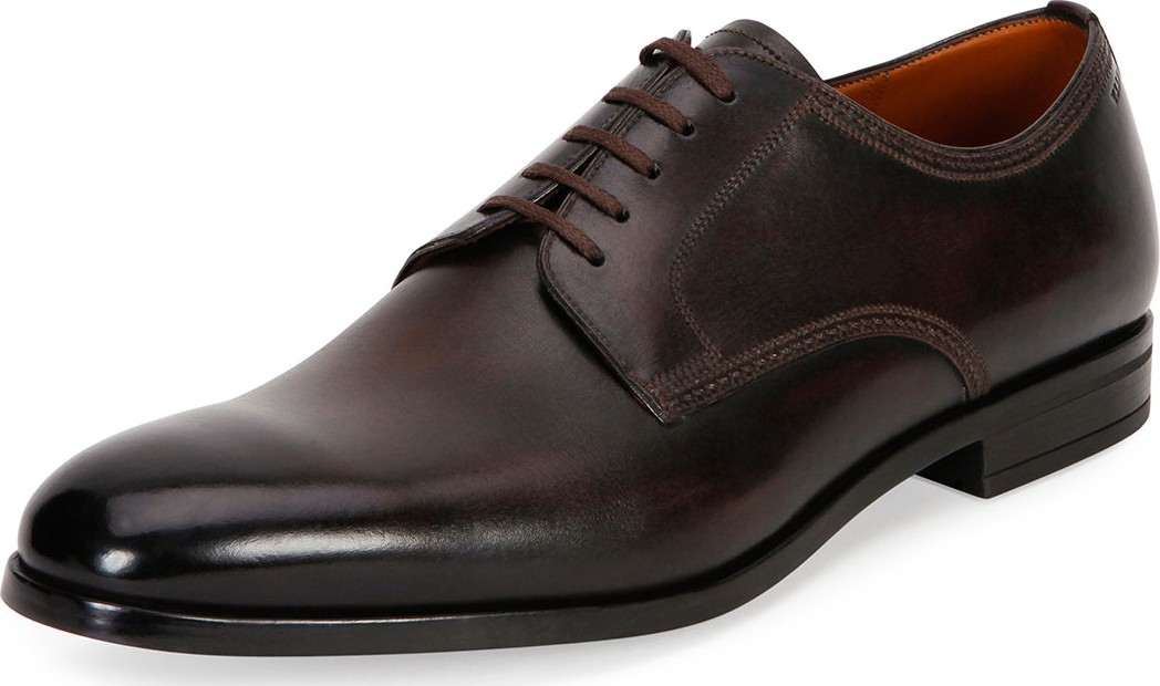 Bally Latour Classic Leather Derby Shoes