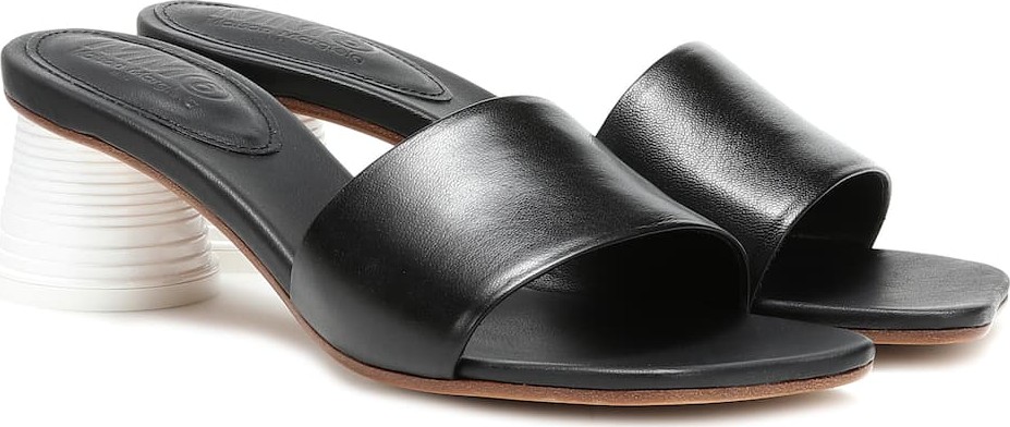 MM6 Maison Margiela Leather sandals