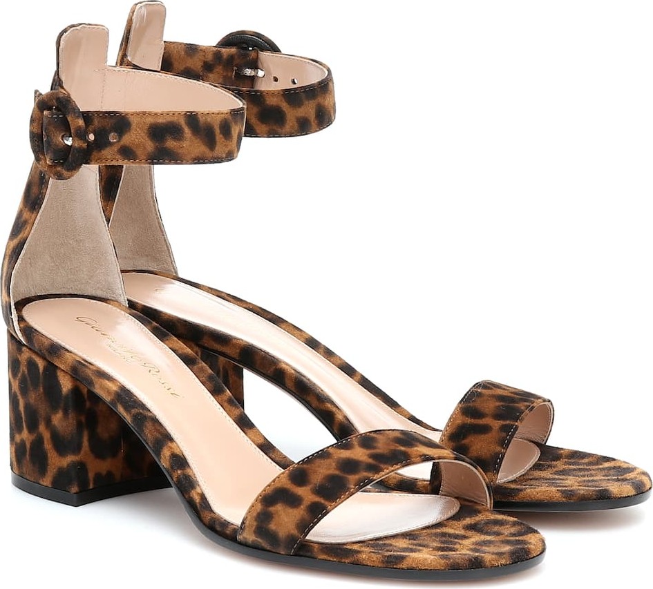 Gianvito Rossi Versilia 60 suede sandals