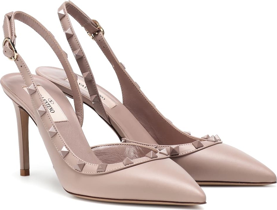 Valentino Valentino Garavani Rockstud slingback pumps
