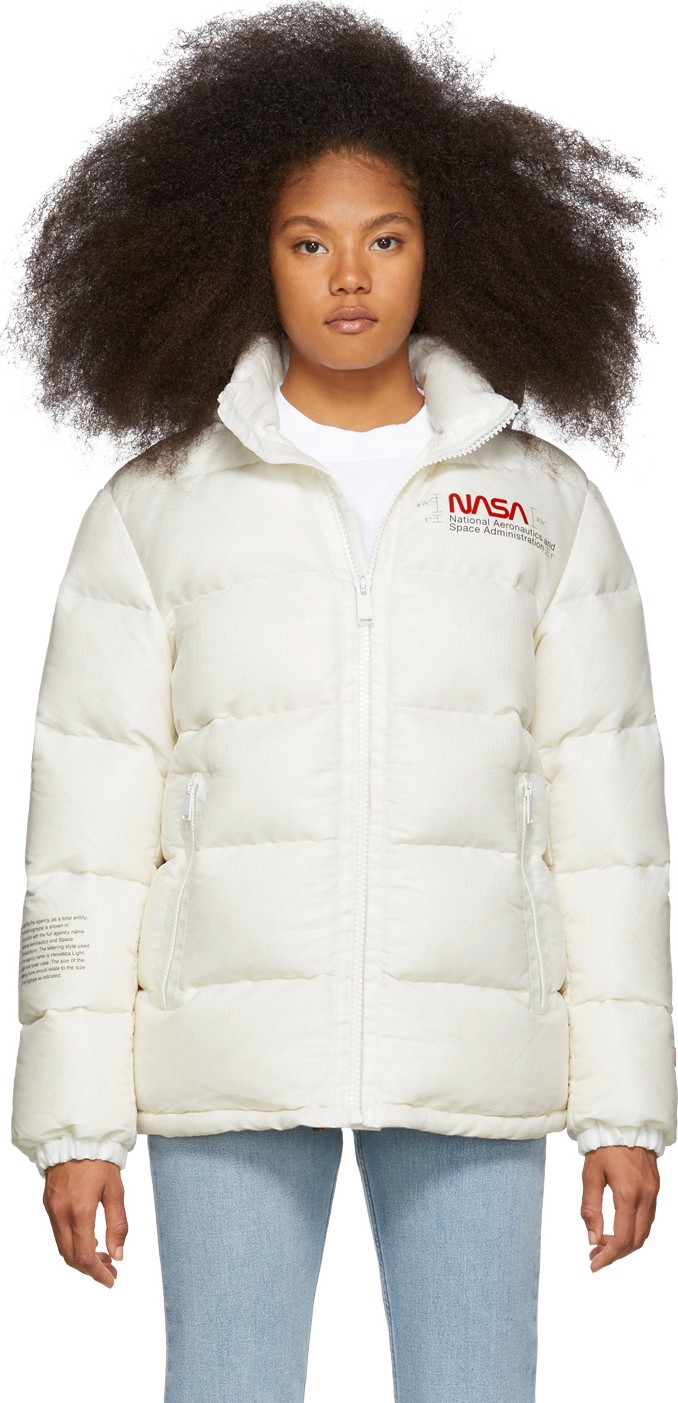 Heron Preston Off-White Down Puffer Jacket