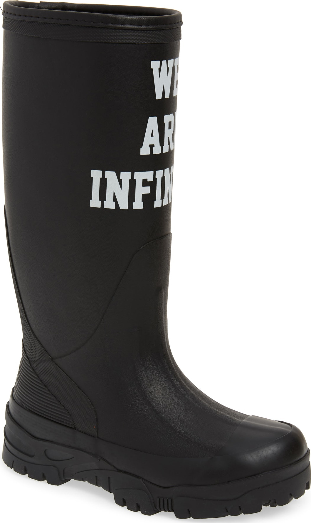 Undercover We Are Infinite Rubber Rain Boot