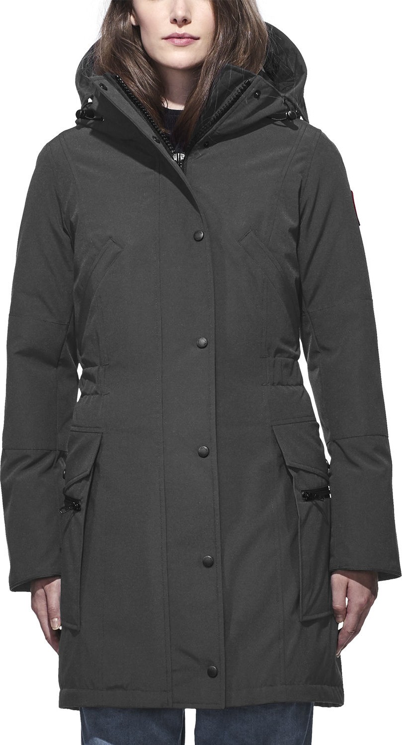 Canada Goose Kinley Hooded Cinched-Waist Parka Coat