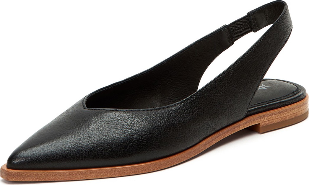 Frye Kenzie Leather Slingback Flats