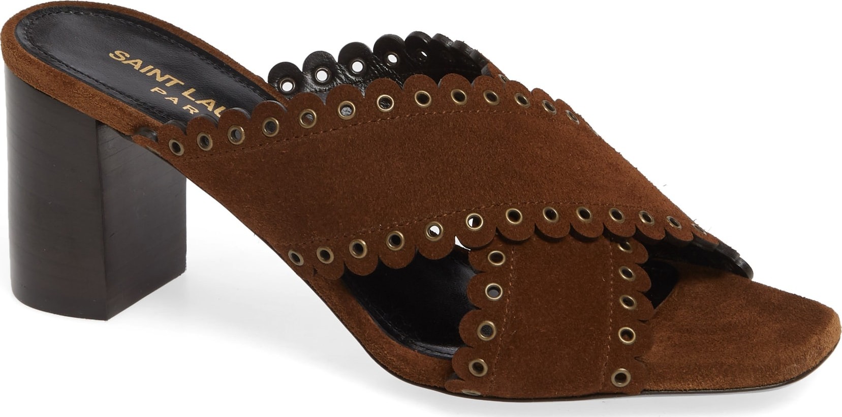 Saint Laurent Loulou Grommet Sandal