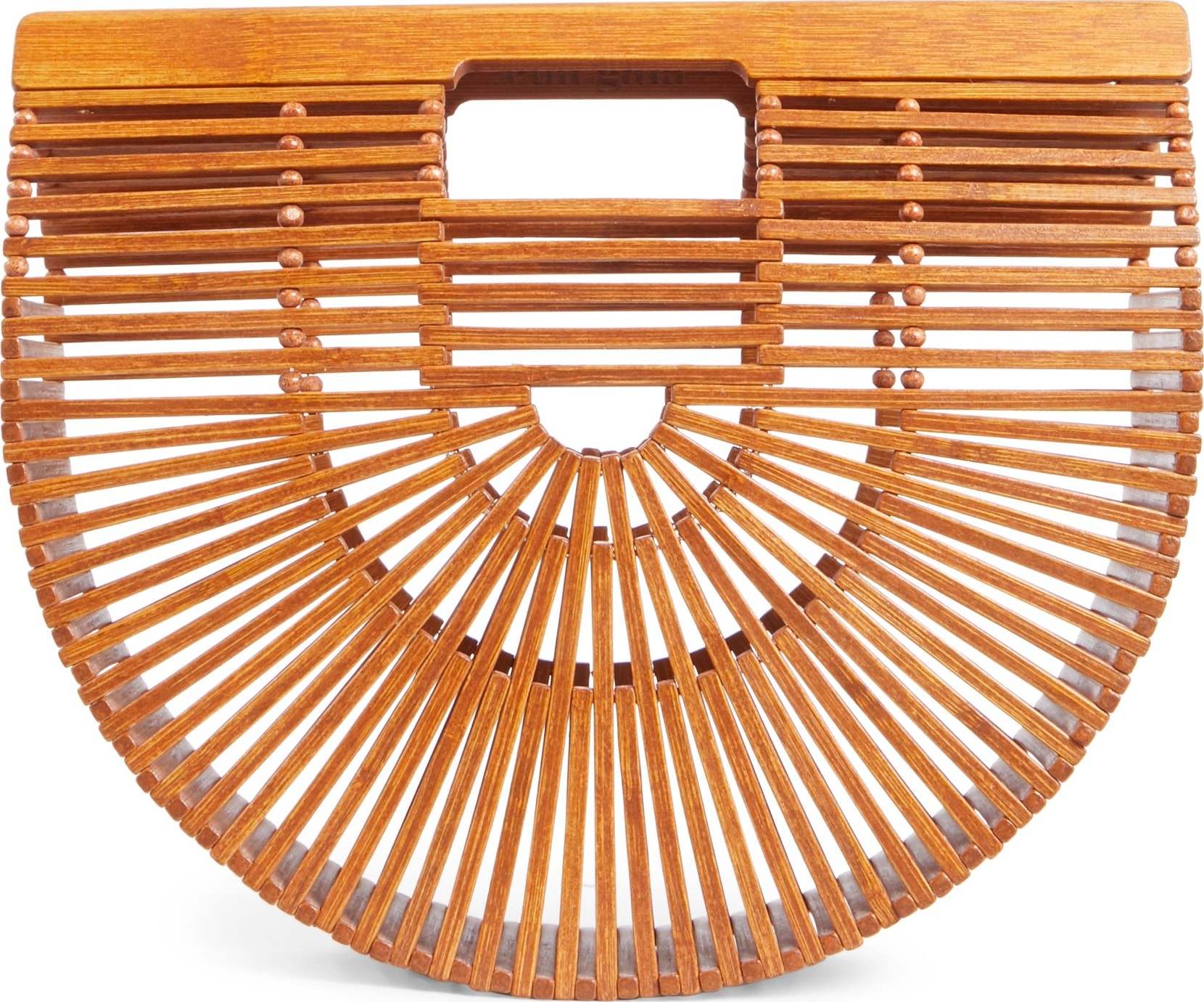 Cult Gaia Small Ark Bamboo Handbag