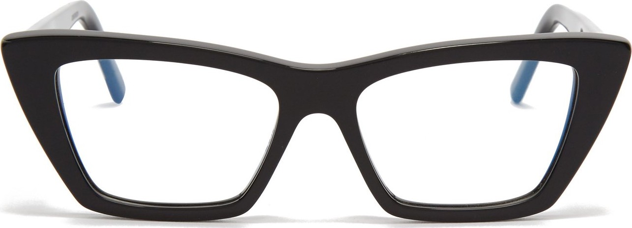 Saint Laurent Cat-eye acetate glasses