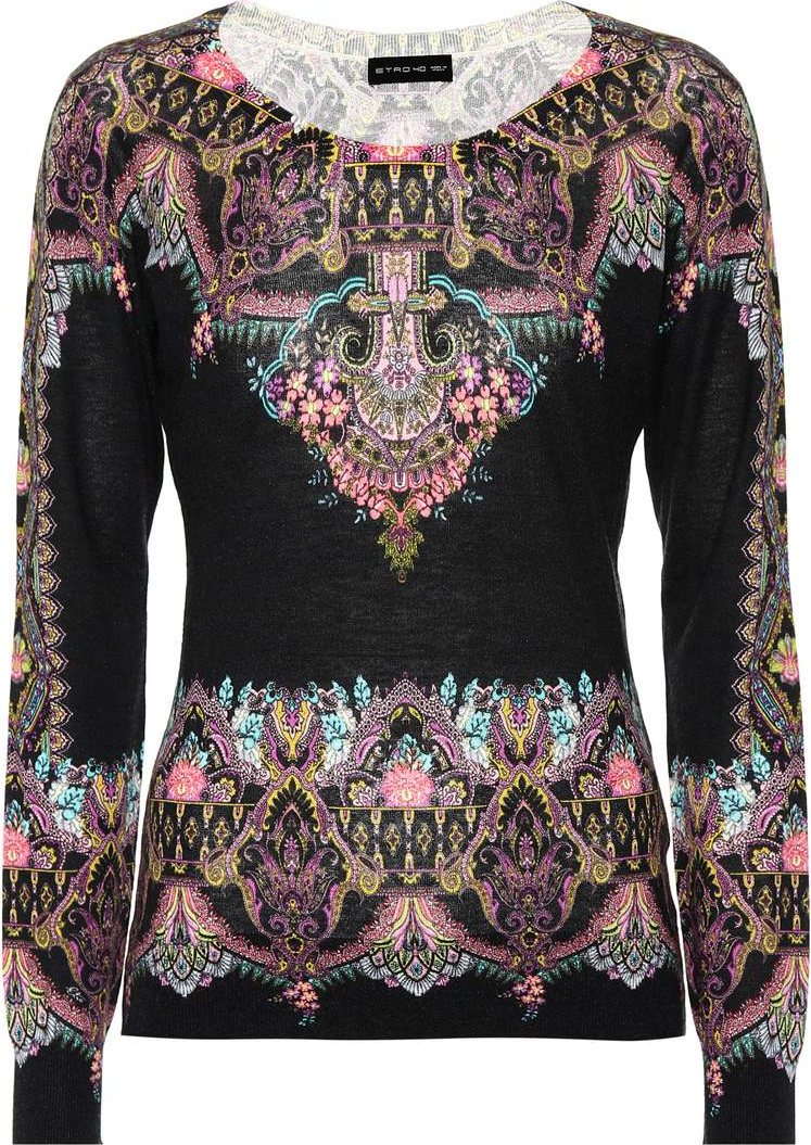 Etro Silk and cashmere top
