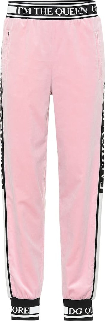 Dolce & Gabbana Stretch cotton trackpants