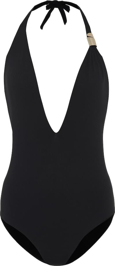 Max Mara Glamour halterneck swimsuit