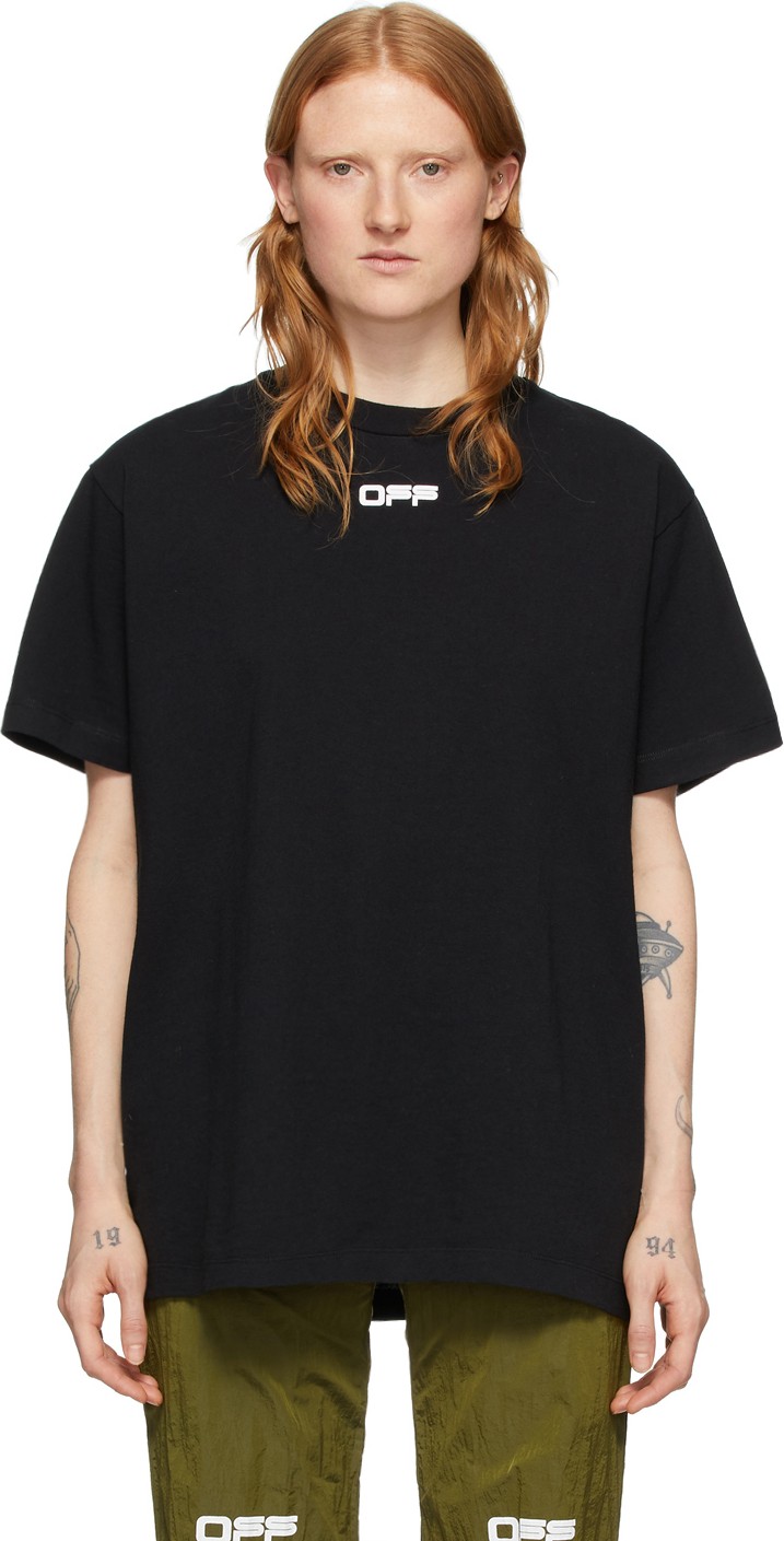 Off White Black Airport T-Shirt