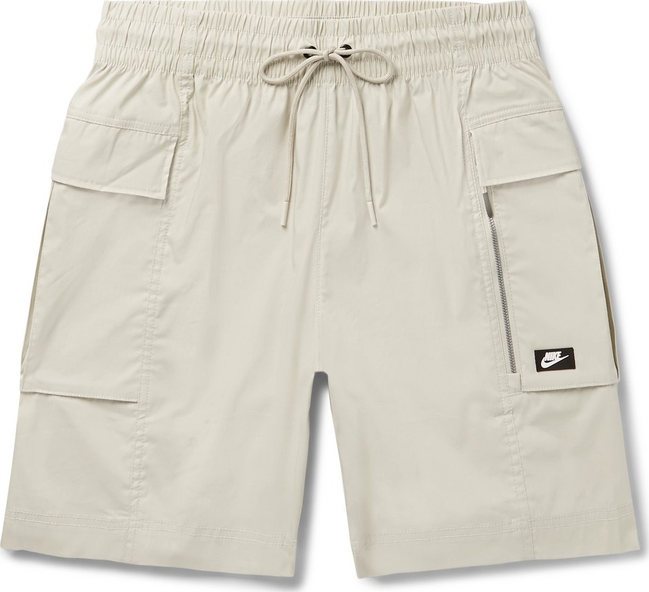Nike Sportswear Stretch Cotton-Blend Drawstring Cargo Shorts