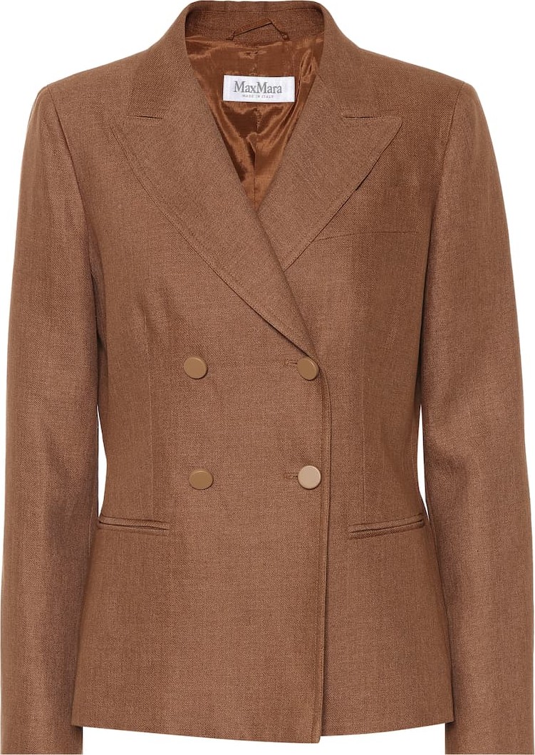 Max Mara Lontra linen blazer
