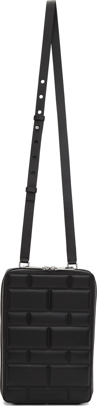 Bottega Veneta SSENSE Exclusive Grey Imbottiture Mini Messenger Bag