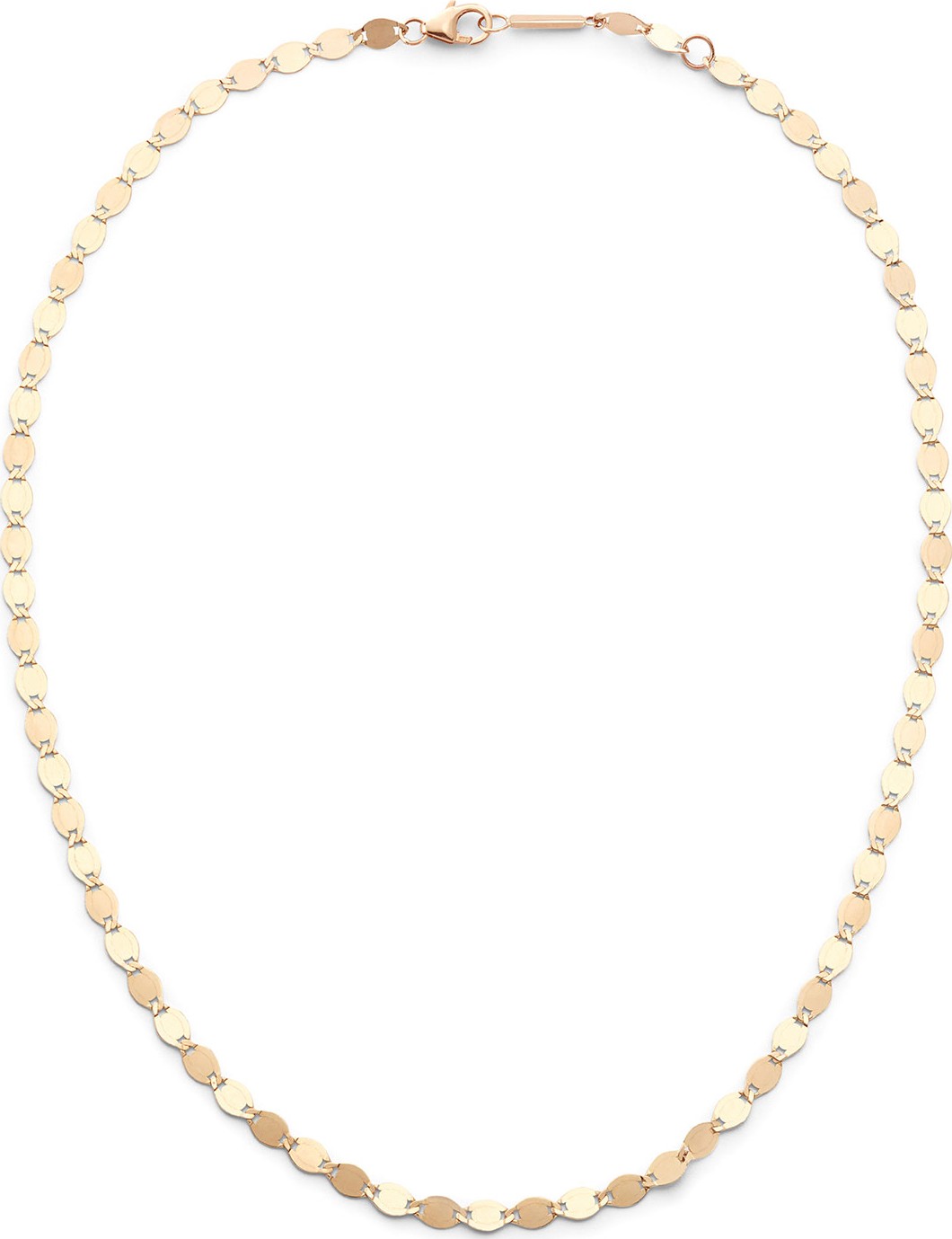 Lana 14k Large Nude Chain Choker Necklace