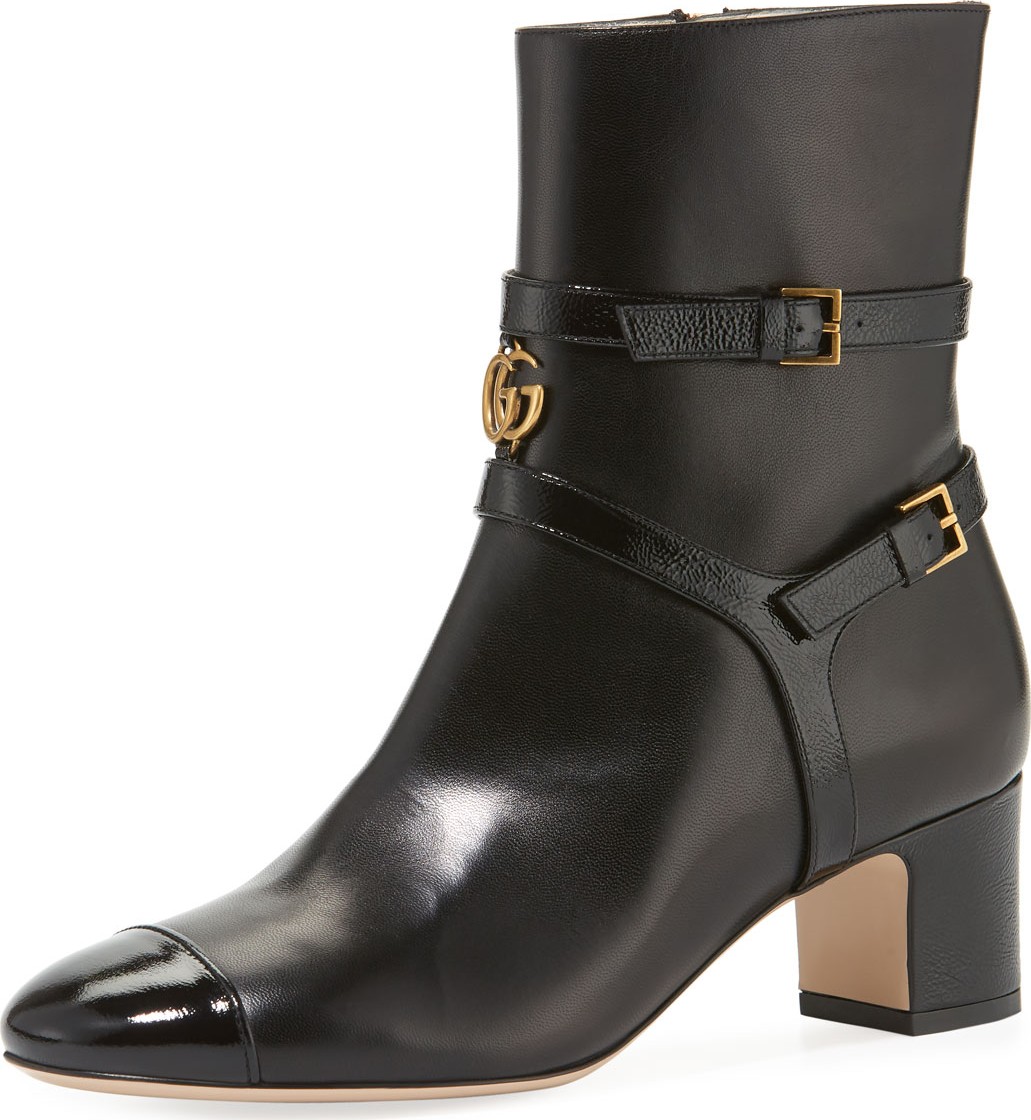Gucci Geraldine 55mm Leather Bootie