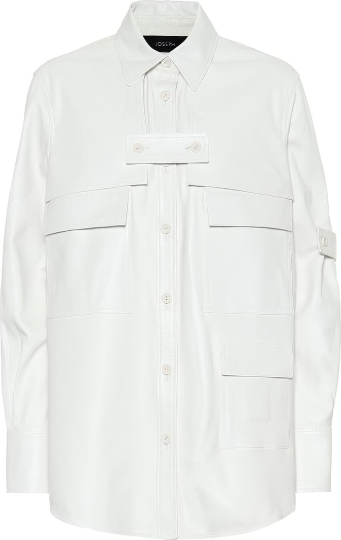 Joseph Wesley leather shirt