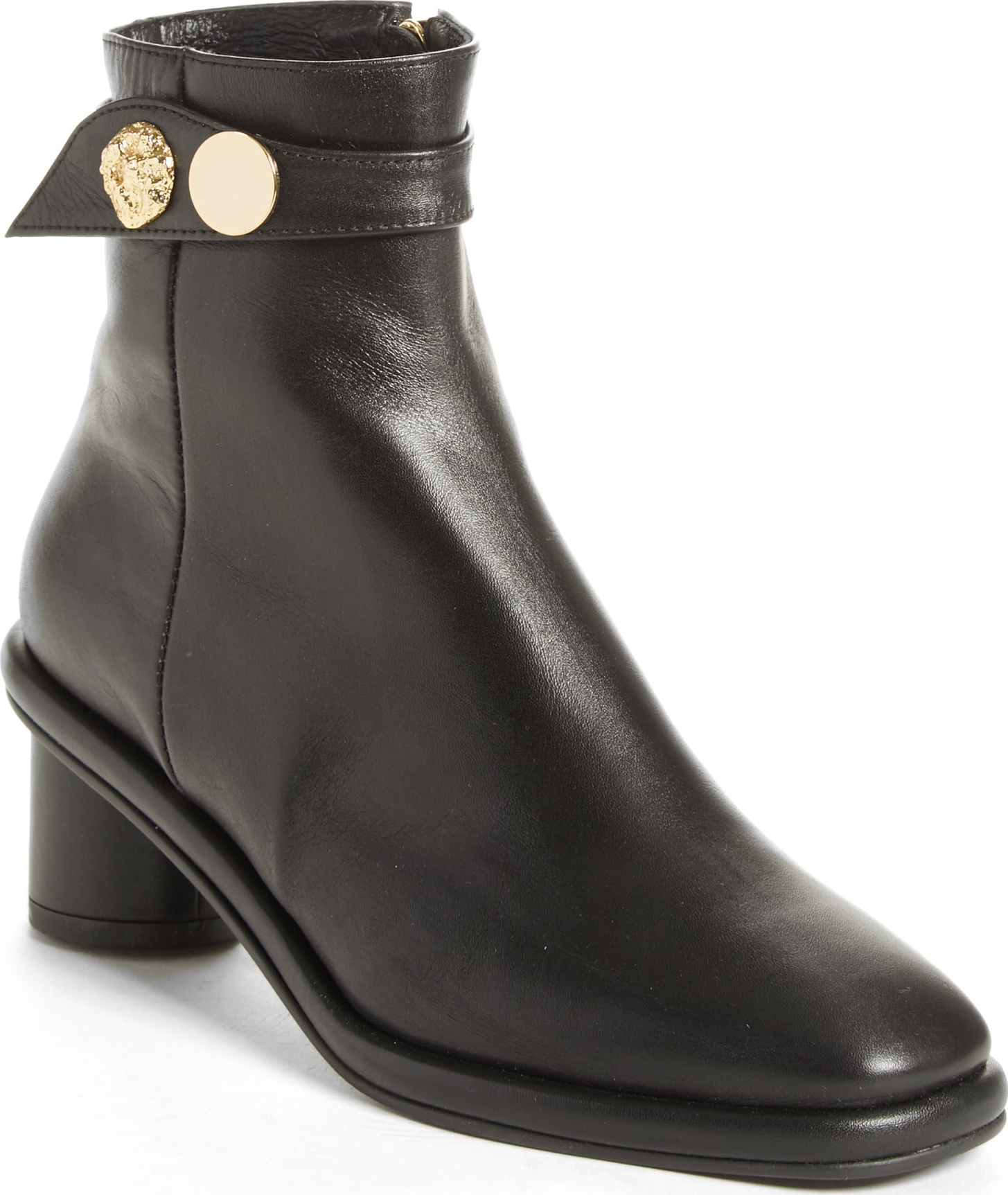 Reike Nen Gold Hardware Ankle Boot