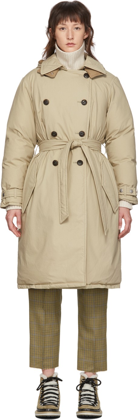 Rag & Bone Tan Down Marcelle Coat