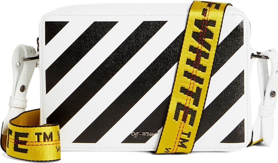 Off White Multi-way striped bag