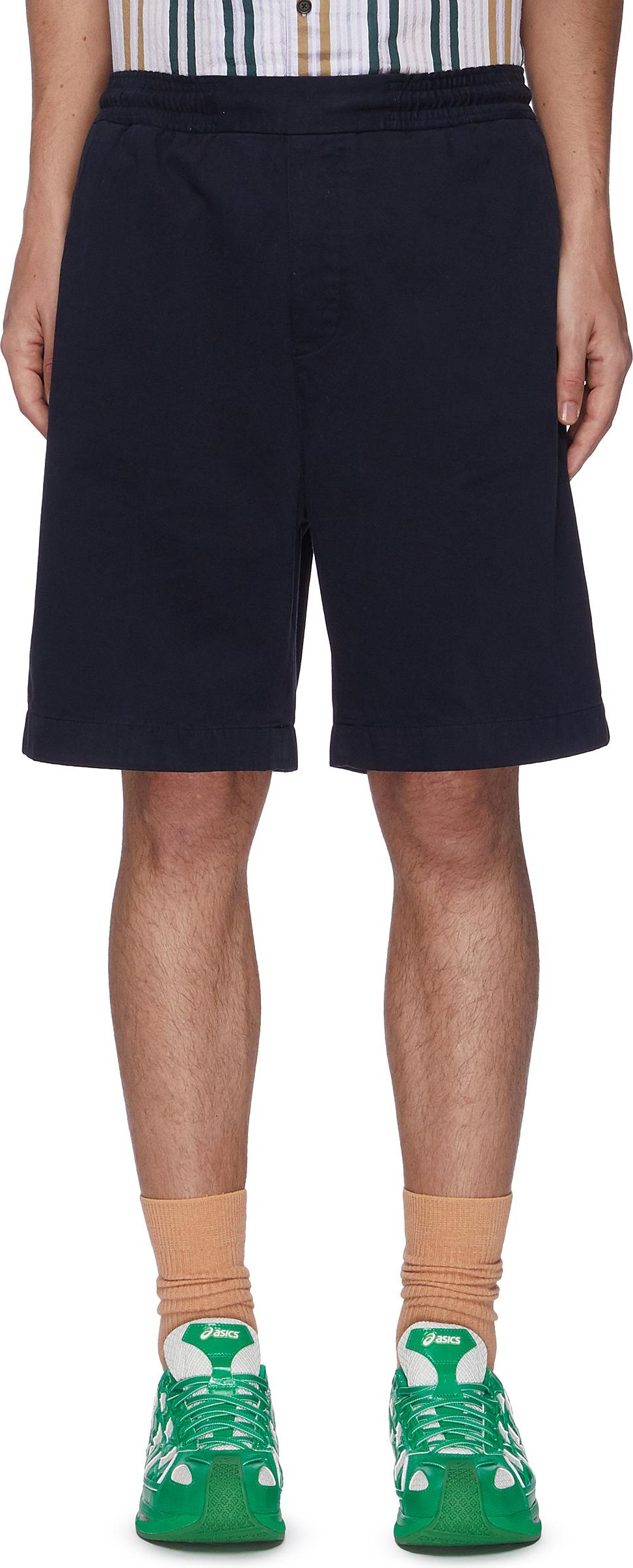 Acne Studios Garment dyed half waistband shorts