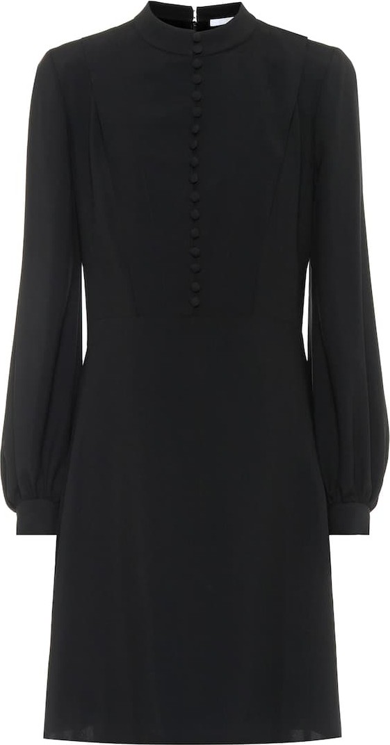 Chloe Silk-crêpe dress