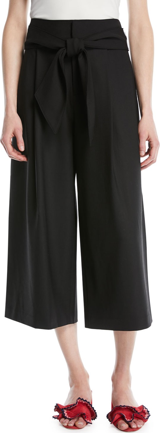 Club Monaco Izabelah Cropped Wide-Leg Pants