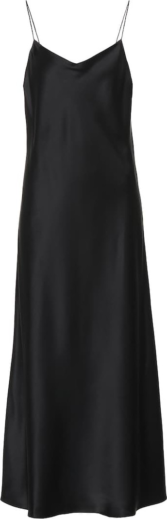 Joseph Silk satin midi dress