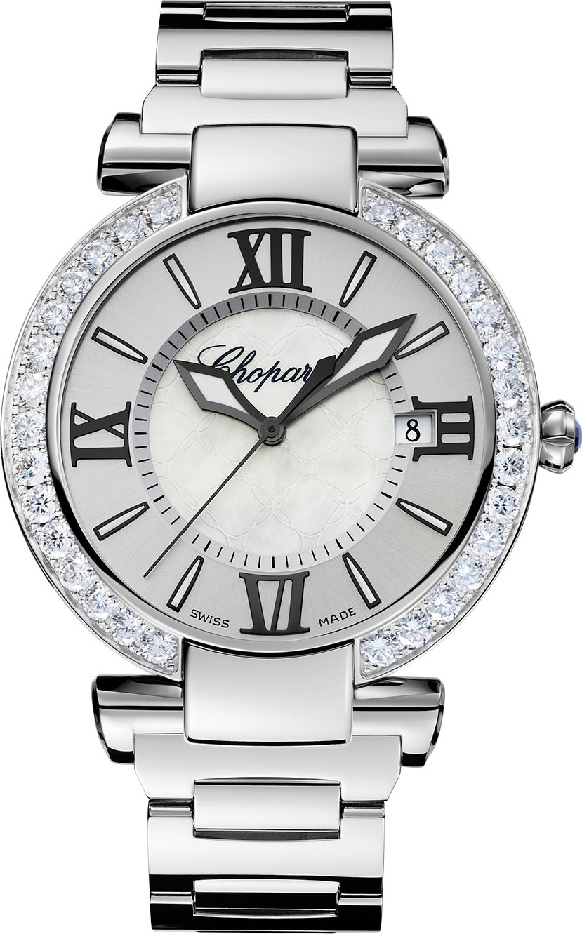 Chopard Imperiale 40mm Diamond Bezel Bracelet Watch