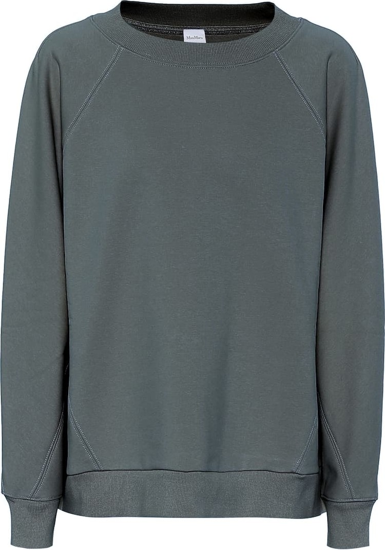 Max Mara Leisure Helga cotton-blend sweatshirt