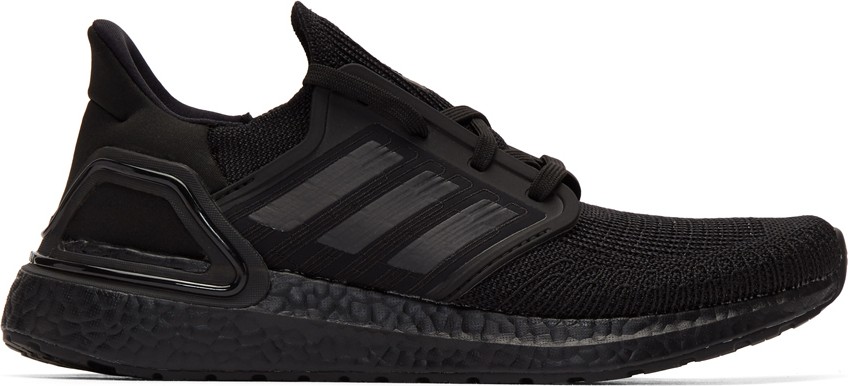 Adidas Originals Black UltraBoost 20 Sneakers