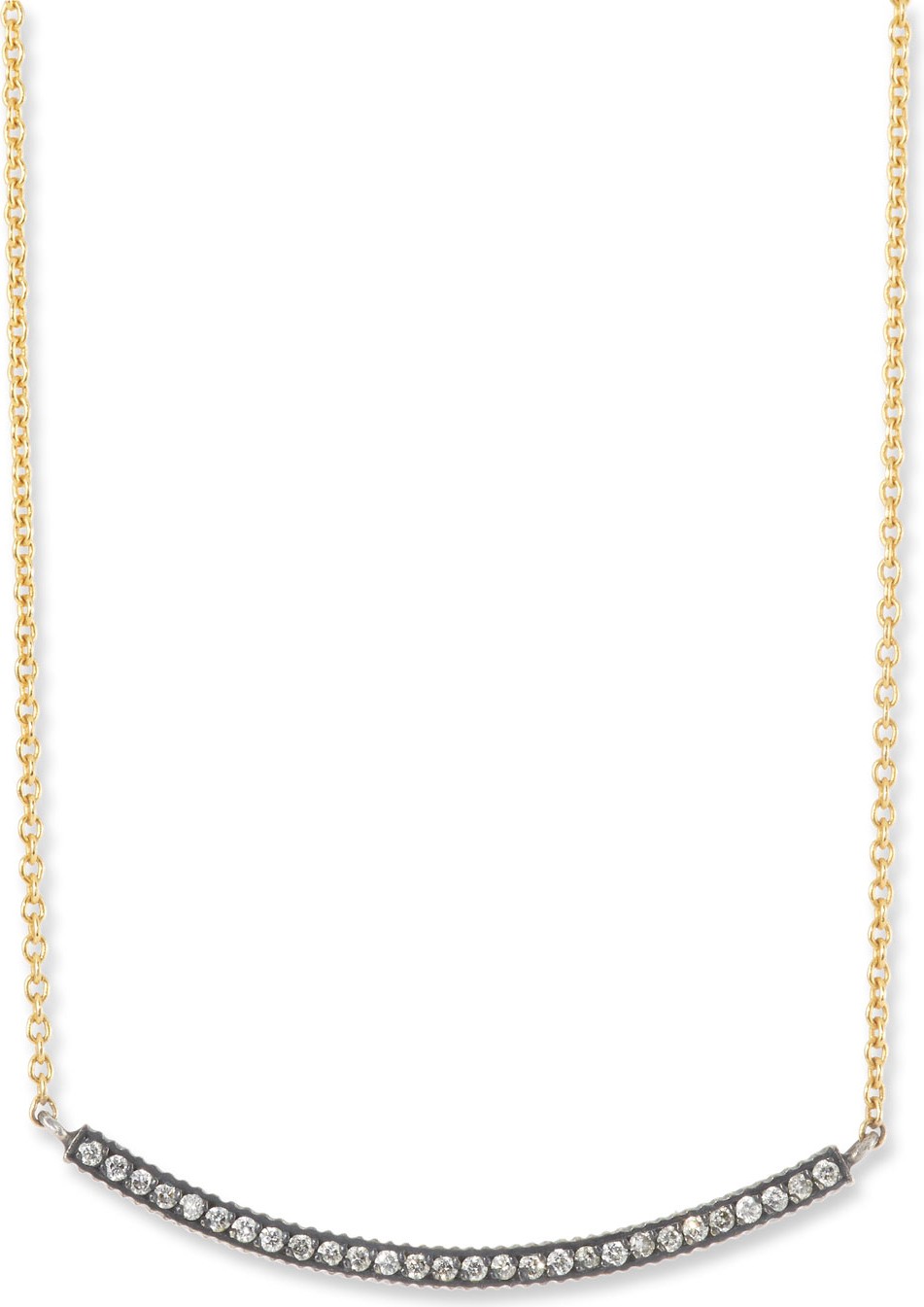 Yossi Harari 18k Gold Diamond ID Chain Bracelet