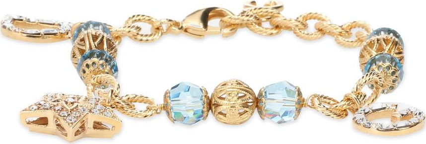 Dolce & Gabbana Crystal charm bracelet