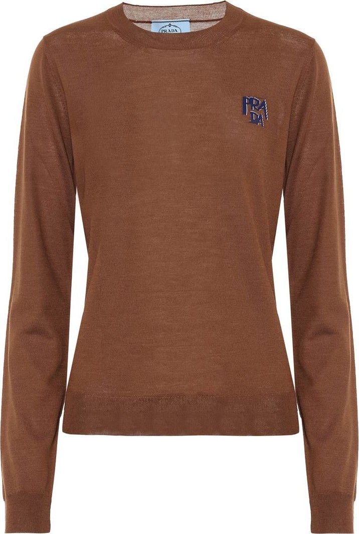 Prada Intarsia wool sweater