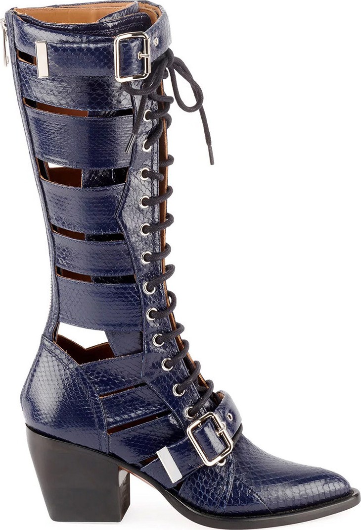 Chloe Riley knee-high boots